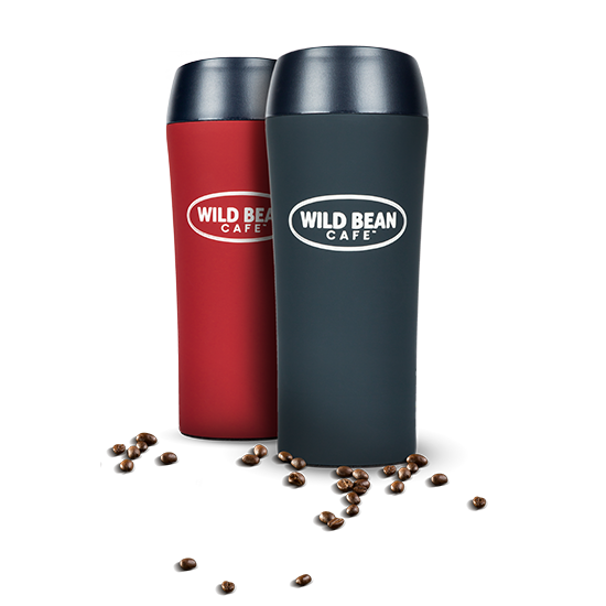 wild bean cafe travel mug